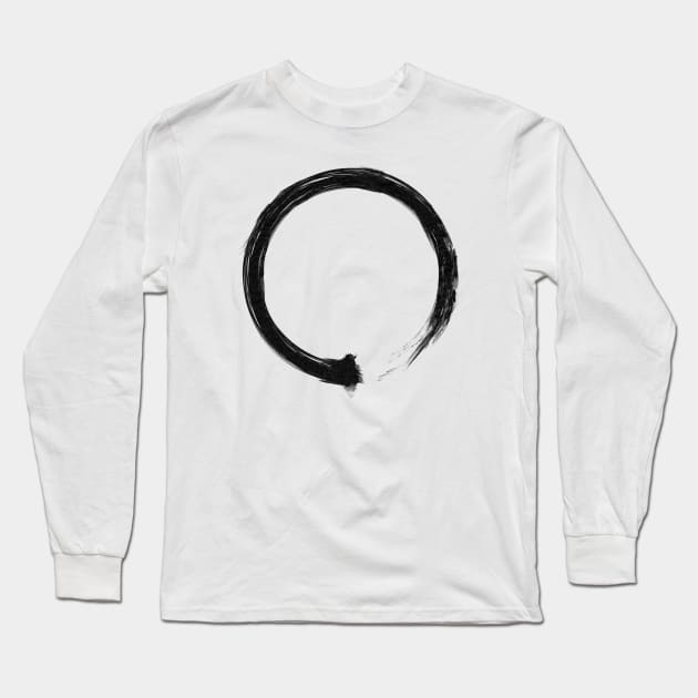 Zen Enso Long Sleeve T-Shirt by GAz